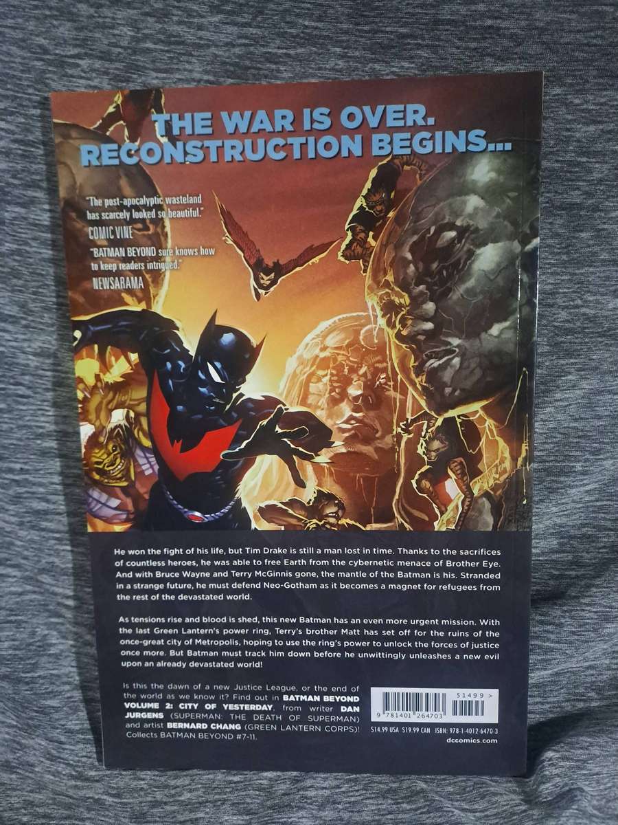 Batman Beyond Vol.2 City Of Yesterday [ISBN 9781401264703](DC Comics)