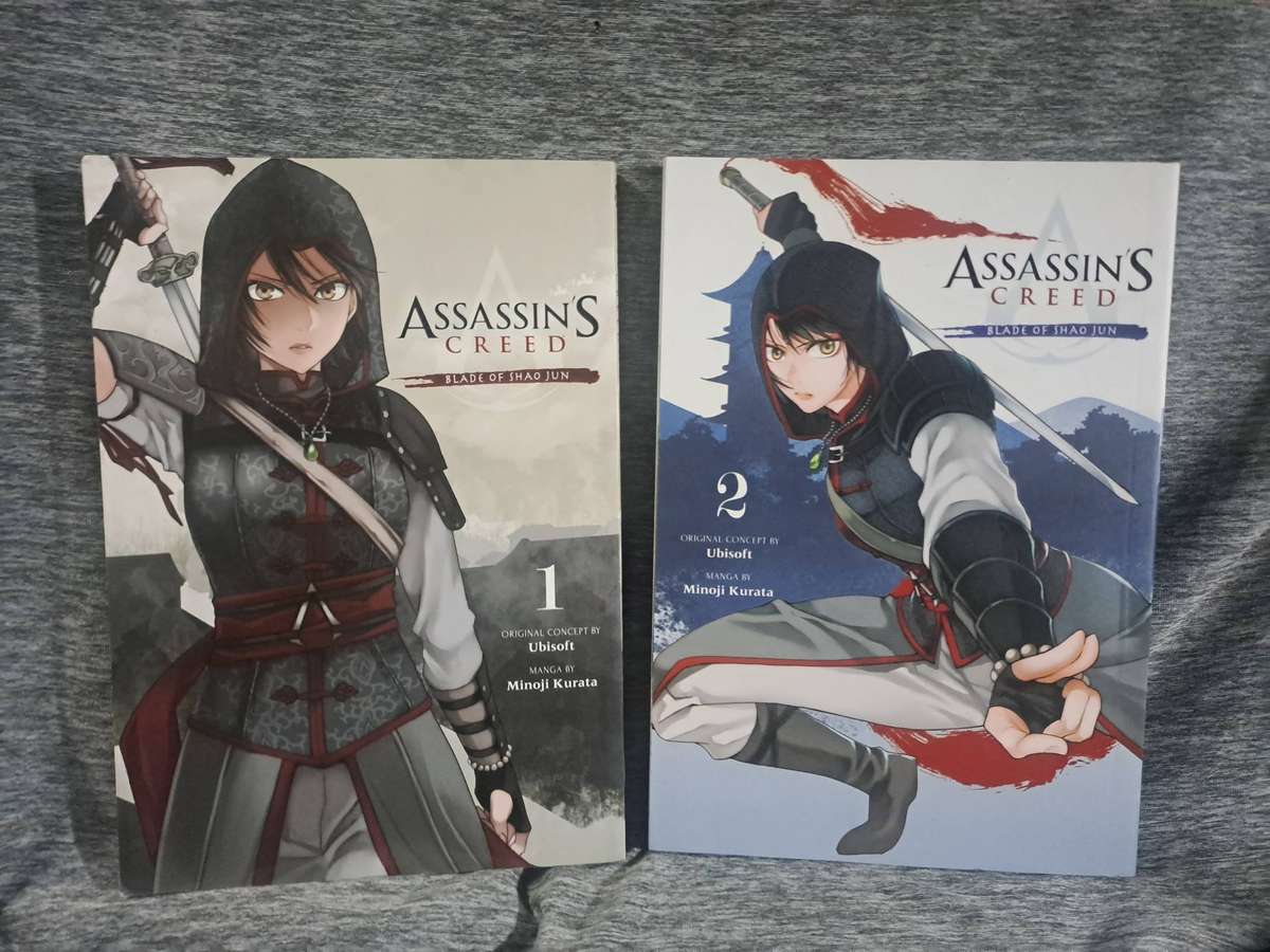 Assassin's Creed Blade Of Shao Jun Vol.1 and Vol.2 [ISBN 9781974721245][ISBN 9781974721238](Viz Medi