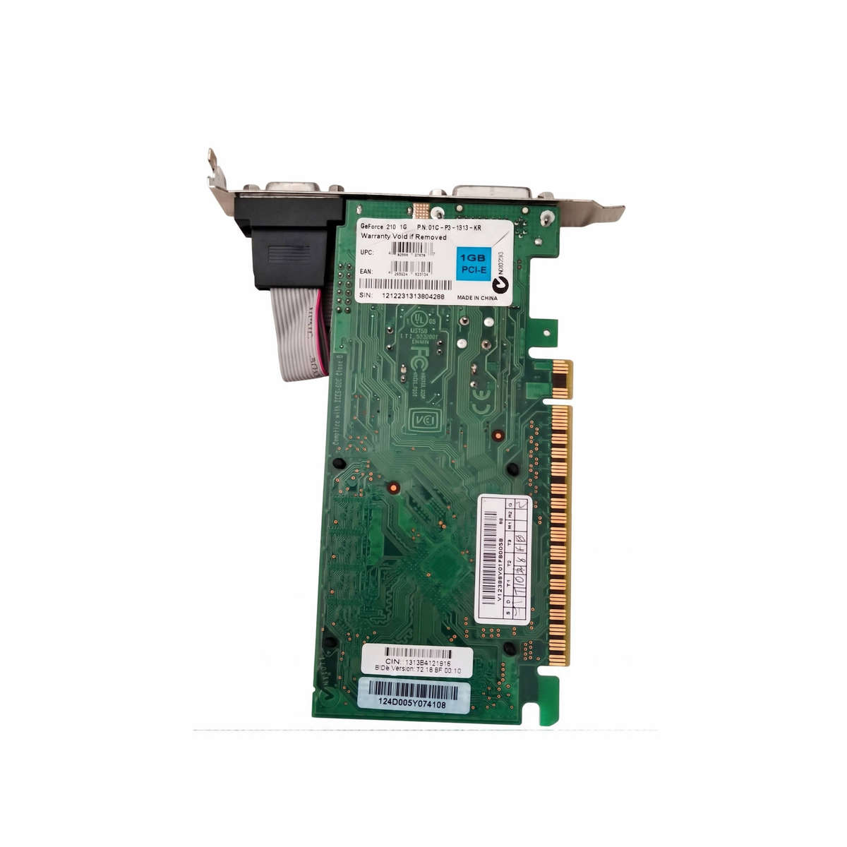 NVIDIA GeForce GF 210 1GB PCIe Graphics Card | VGA DVI HDMI | Graphics Card