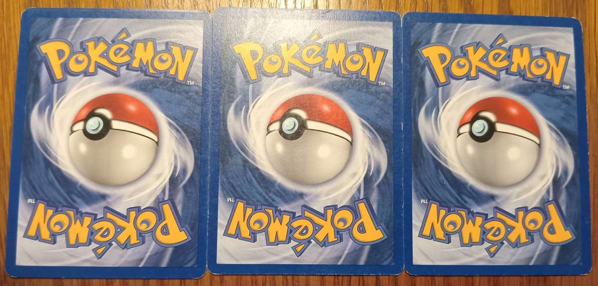 Pokemon - Three Gym Heroes Cards - Including Blaine's Charmander