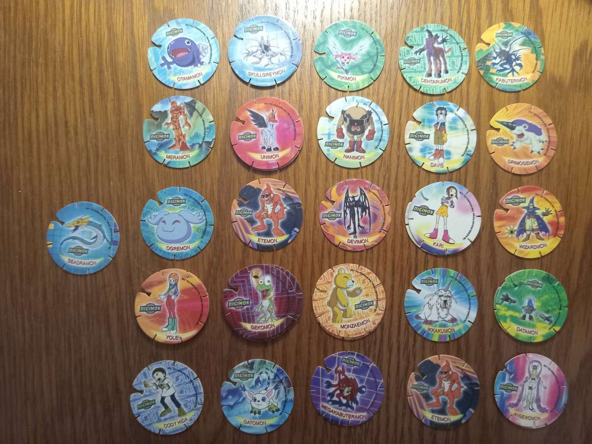 Digimon Tazos