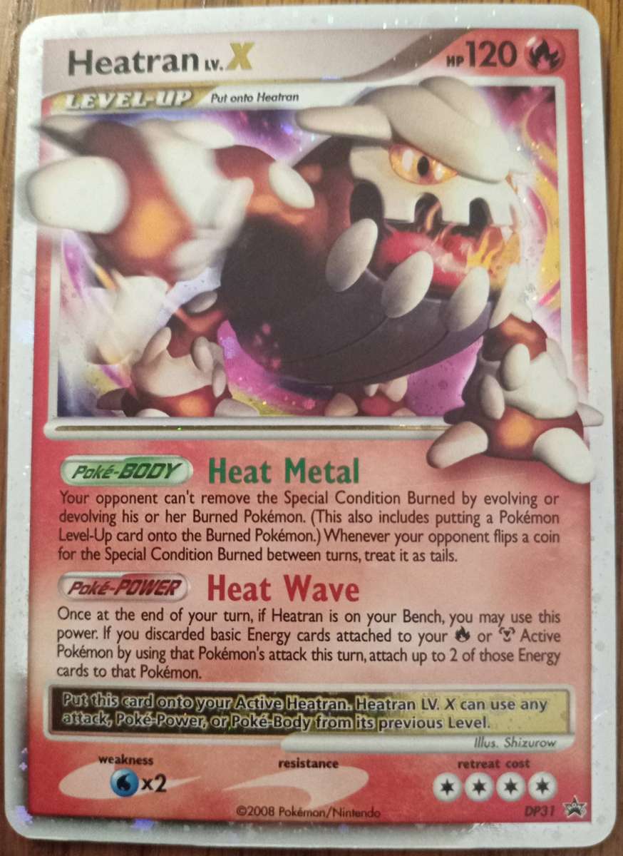 Pokemon - Heatran LV. X - Promo - DP31
