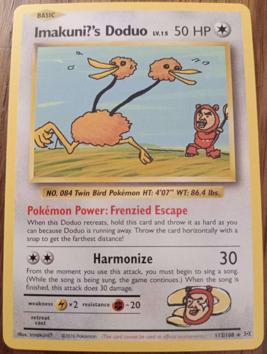 Imakuni?'s Doduo - Pokemon Evolutions - 112/108