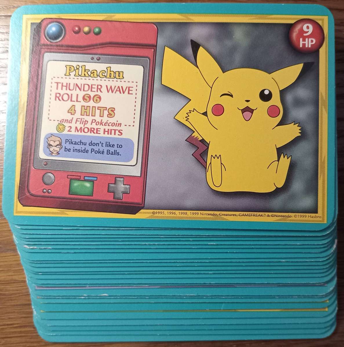 Pokemon Jr Adventure Game - Whole Stack of Cards!