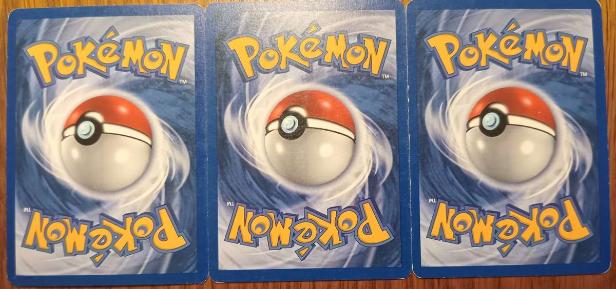 Pokemon - Three Gym Heroes Cards