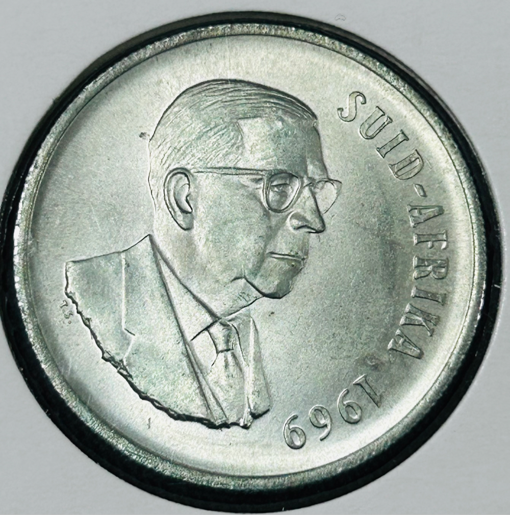 1969 SILVER UNCIRCULATED ONE RAND