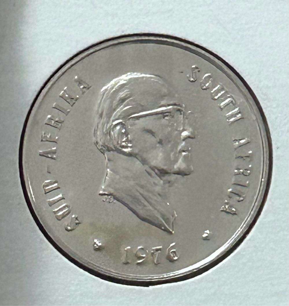 1976 UNC 20 cent spotless coin - as per photograph