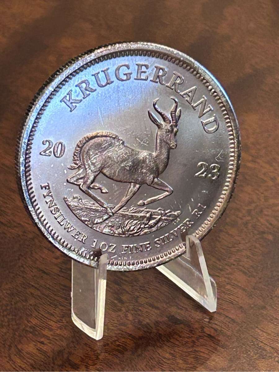 2023 KRUGER RAND 1 oz SILVER in Everlasting pouch