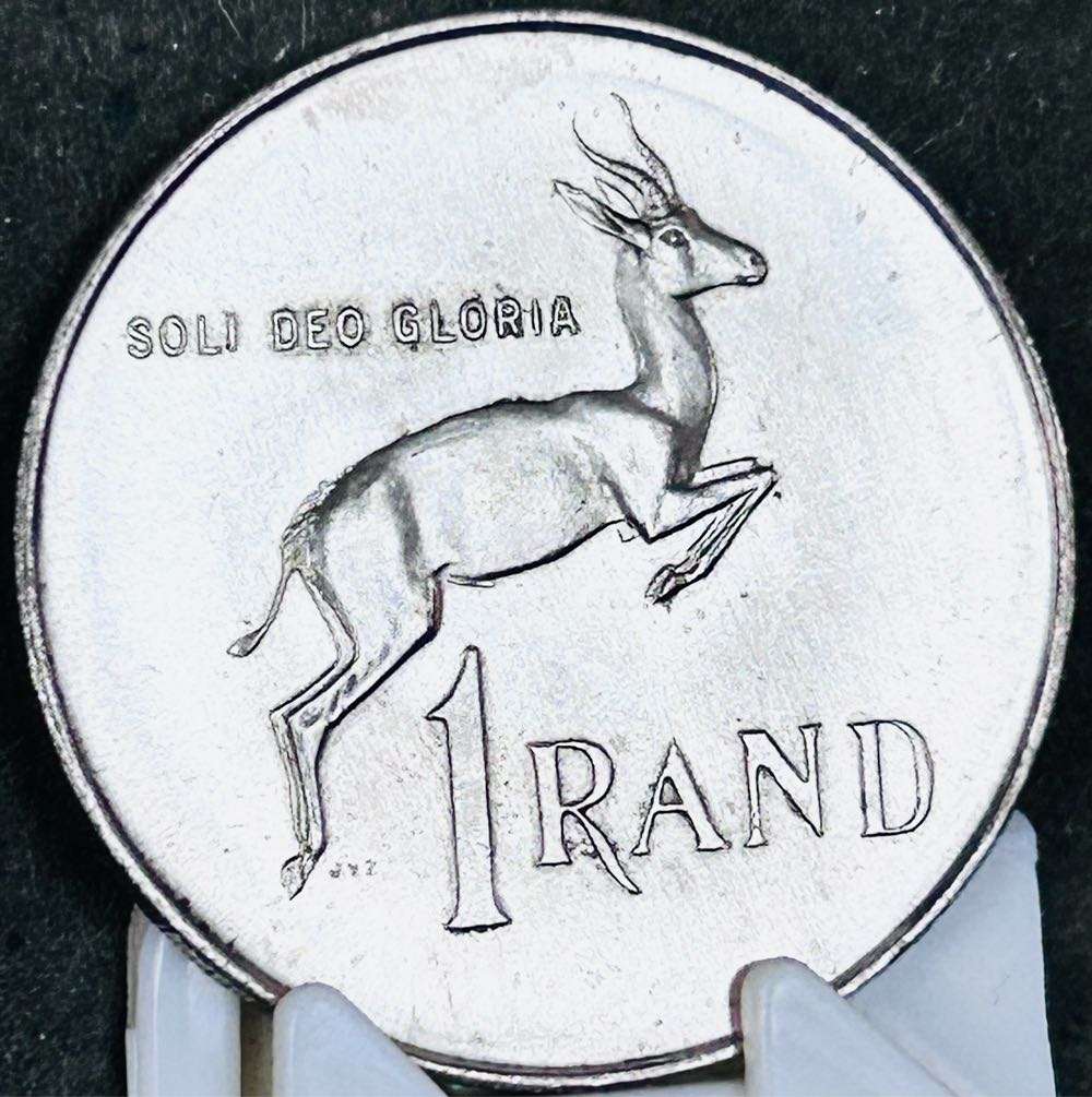 1970 SA Silver R1 Fully Uncirculated Coat of Arms _Mintage 20 000