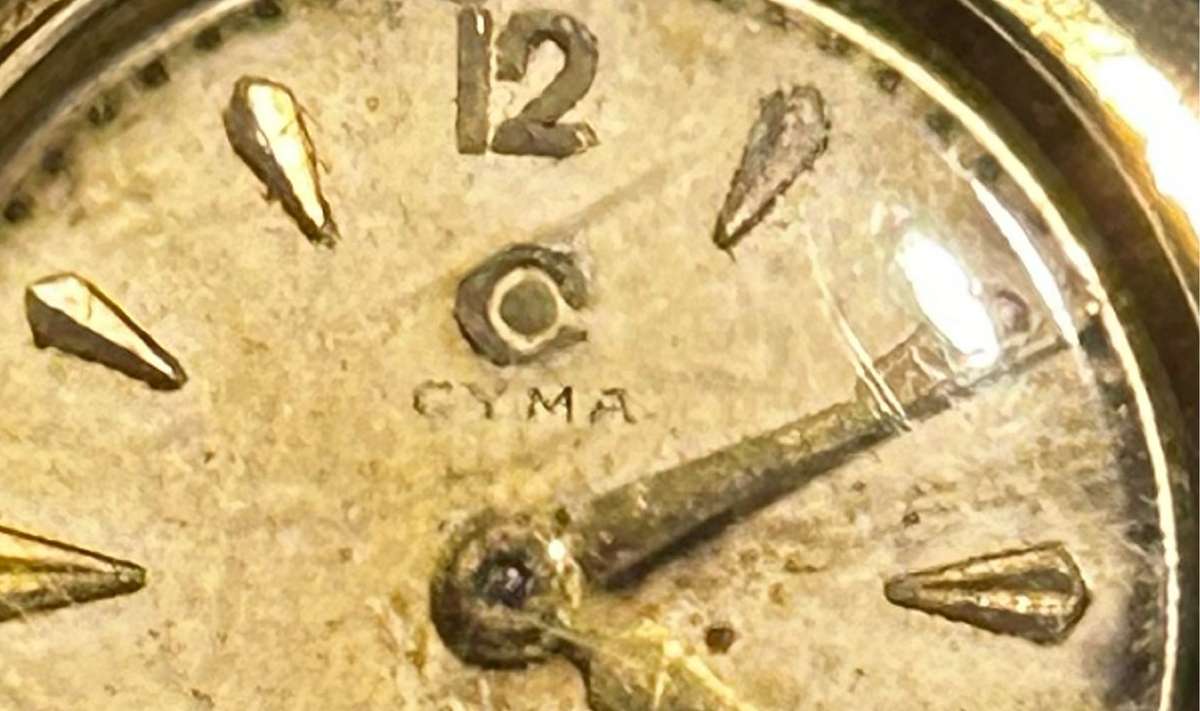 Cyma (Cymaflex) Highly Collectable Wrist Watch (Not working)
