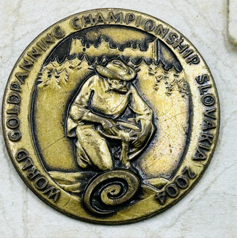 World Goldpanning Championship held in Slovakia in 2004