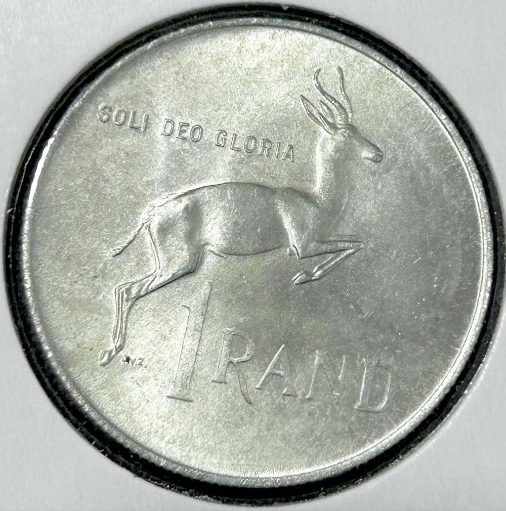 1968 SILVER UNCIRCULATED ONE RAND