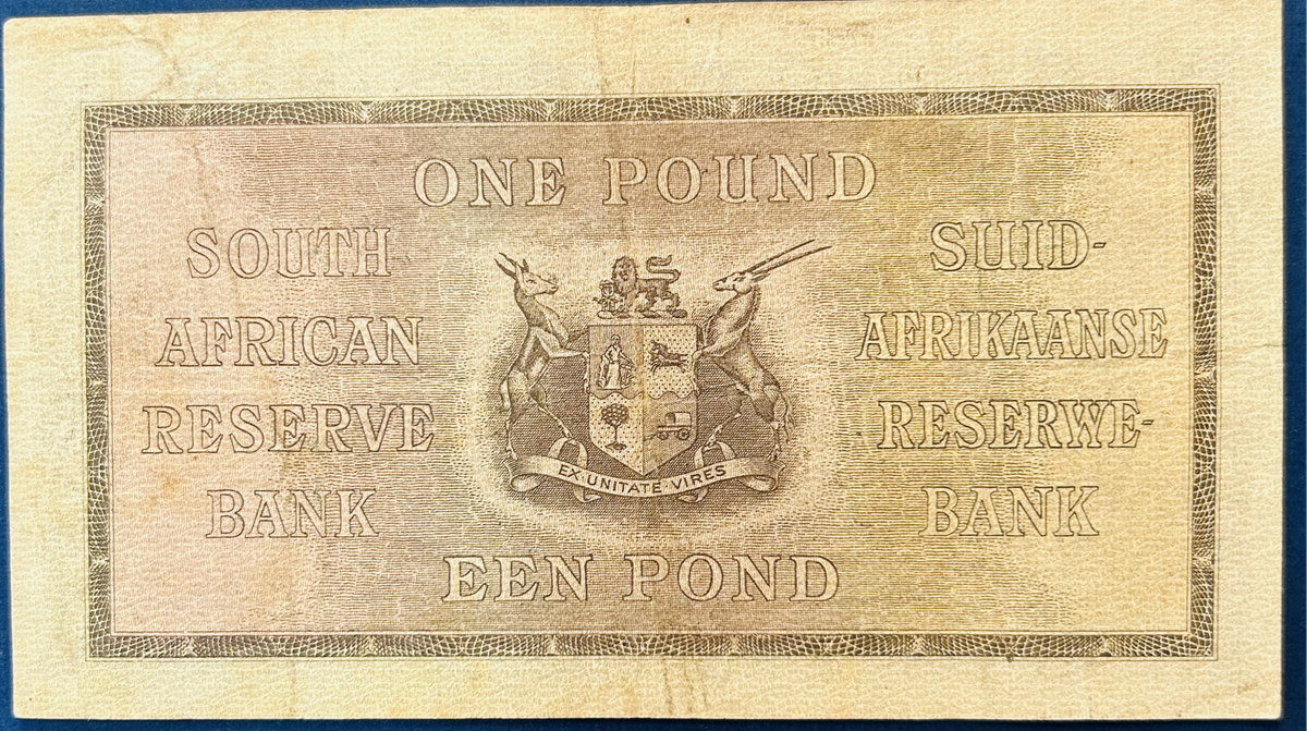 ONE POUND BANK NOTE 2 SEPTEMBER 1948 dated