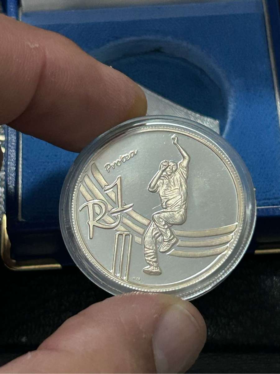 2003  Silver R1 CRICKET PROOF Capsuled In Original SAM Box With C.O.A. LOW NUMBER 1053*