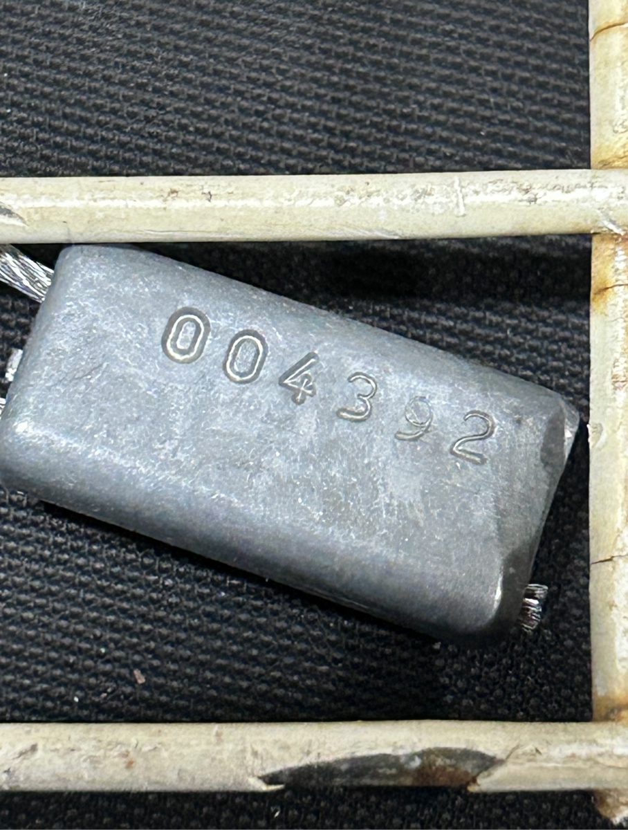 Mandela / Fencing of Robben Iland  with official seal