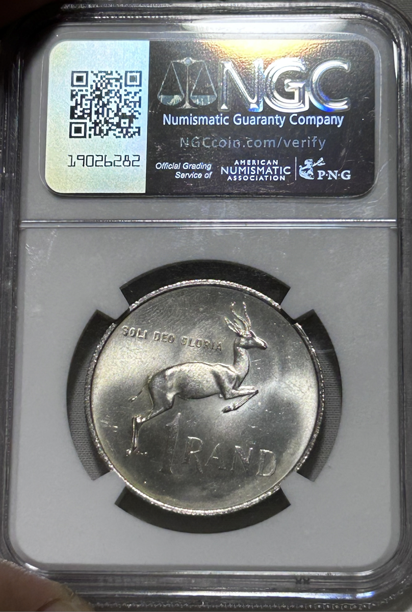 1969 ENGLISH R1 ,MS 63 NGC GRADED MS COINS GRADING SCARCER THAN PF .