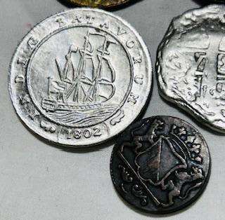 9 X VAN RIEBEECK REPLICE COLLECTABLE TOKENS INCLUDE ALL THE SCARES COLLECTOR PIECES NO DUPLICATES
