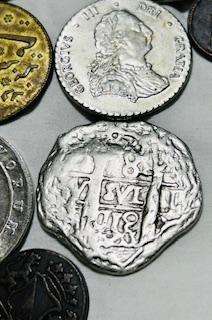 9 X VAN RIEBEECK REPLICE COLLECTABLE TOKENS INCLUDE ALL THE SCARES COLLECTOR PIECES NO DUPLICATES