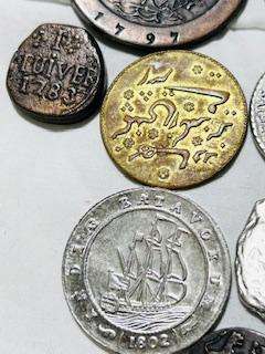 9 X VAN RIEBEECK REPLICE COLLECTABLE TOKENS INCLUDE ALL THE SCARES COLLECTOR PIECES NO DUPLICATES