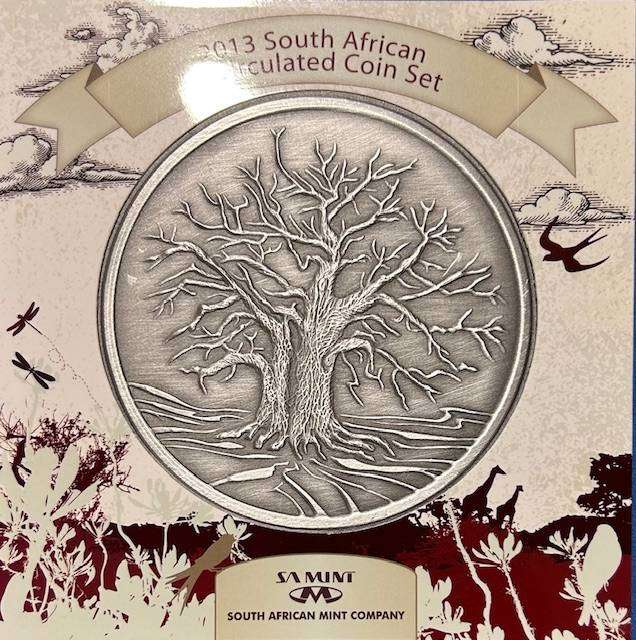 2013 BRILLIANT UNCIRCULATED LOW MINTAGE SCARCE SET IN ORIGINAL COIN BOX AS FROM MINT