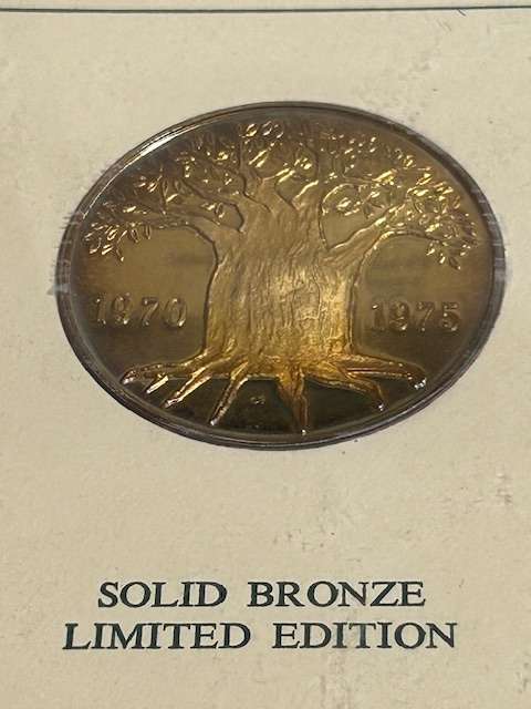 Rhodesia History Medallion Vol. 1 (Bronze) in Original Holder Sealed