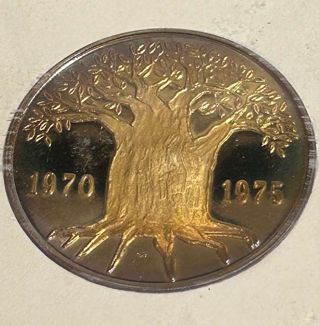 Rhodesia History Medallion Vol. 1 (Bronze) in Original Holder Sealed