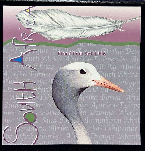 1996 BRILLIANT PROOF SET IN ORIGINAL COIN BOX AS FROM MINT