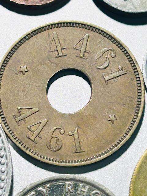 EXCEPTIONAL MIXED TOKEN LOT WITH HIGHLY COLLECTABLE TOKENS (9) TOKENS