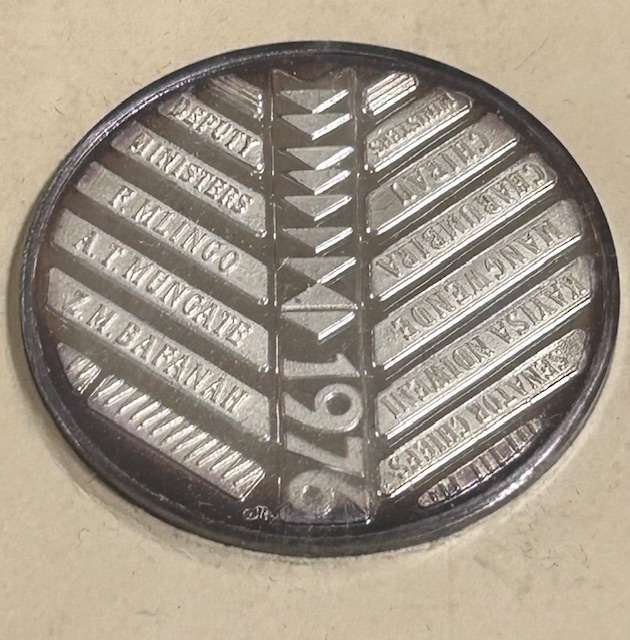 RHODESIA HISTORY MEDALLION VOL. 4 (42 GRAMS PURE 99.9 SILVER) IN ORIGINAL HOLDER SEALED