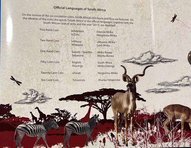 2013 BRILLIANT UNCIRCULATED LOW MINTAGE SCARCE SET IN ORIGINAL COIN BOX AS FROM MINT