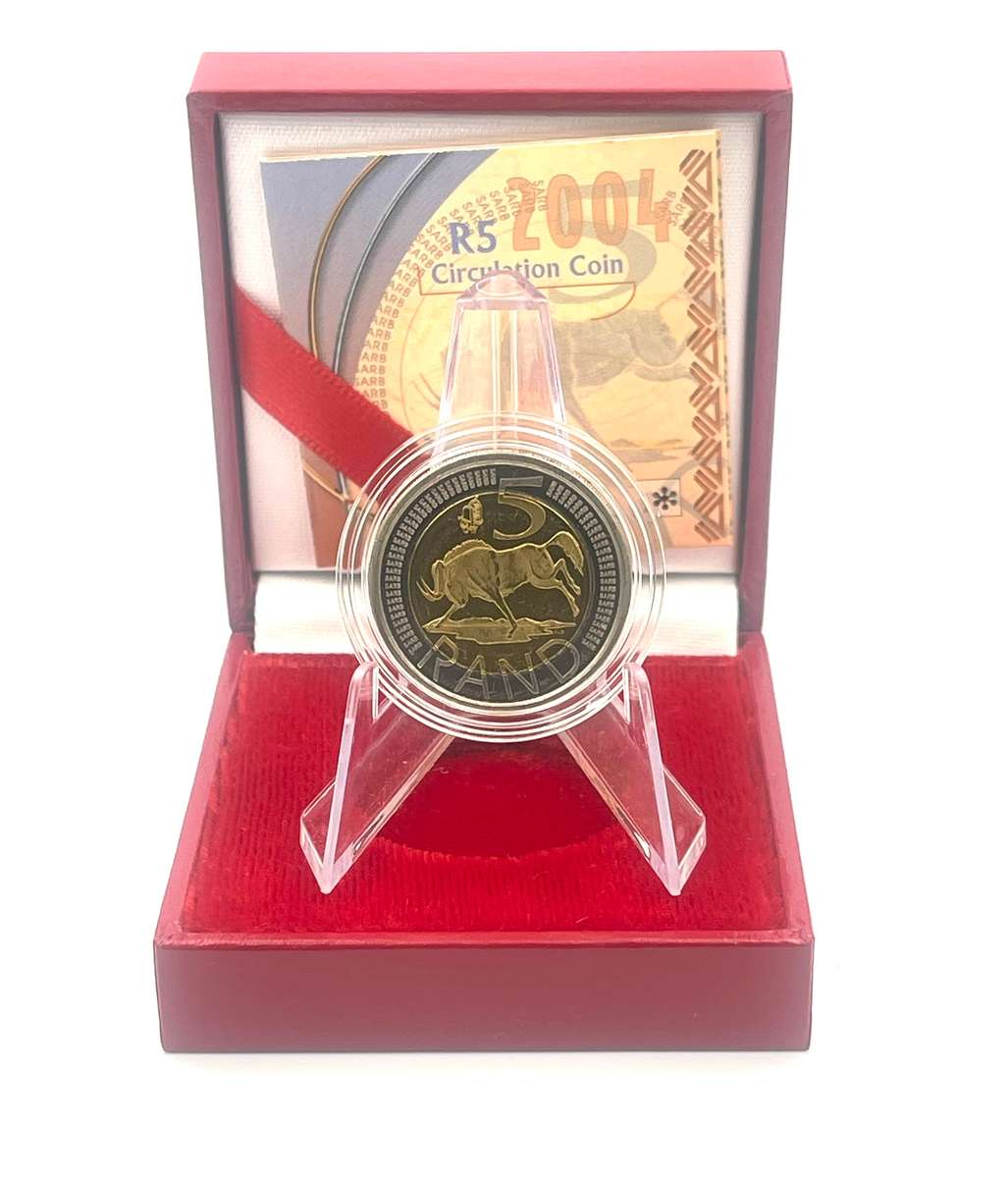2004 Oom Paul Mintmark R5 *** Mintage ONLY 3243 *** With Certificate in leather style box
