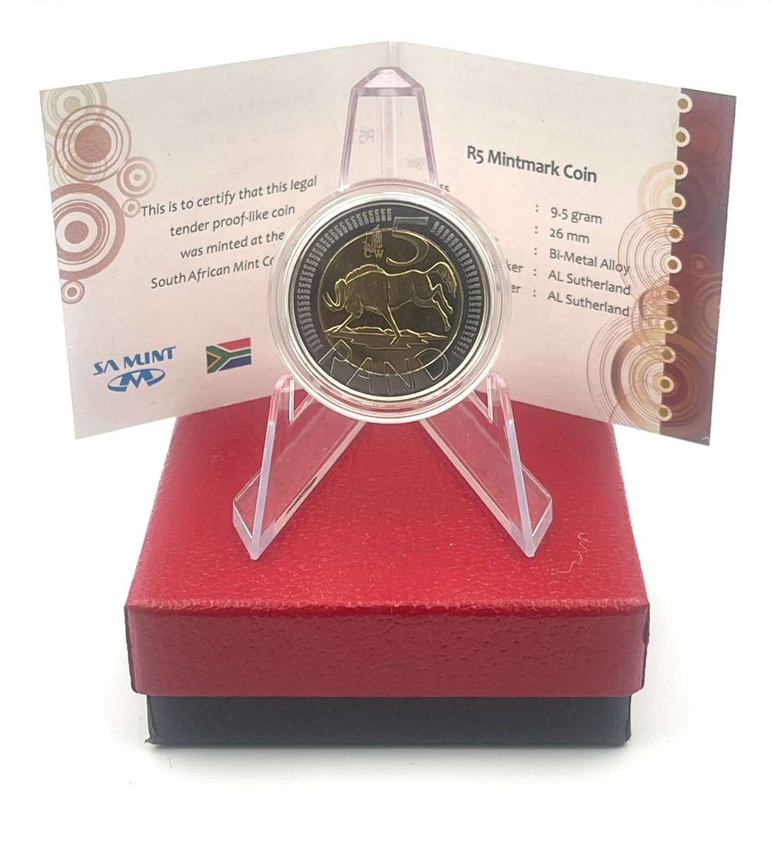 2013 Oom Paul Mintmark R5 - Mintage ONLY 499 - With Certificate in original box