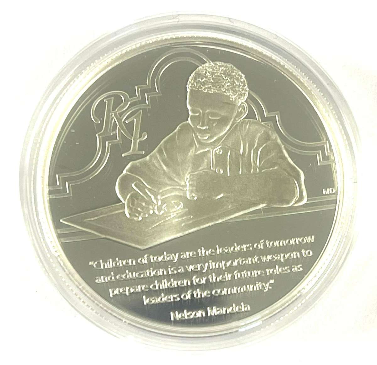 2014 Silver Proof R1 - Mandela - Life of a Legend Series - in Capsule