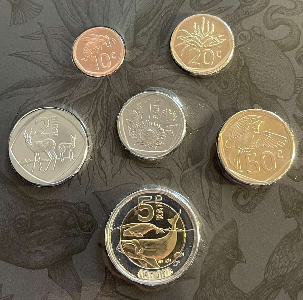 2025 South Africa (UNC) Uncirculated Mint Pack Set (SEALED SET)