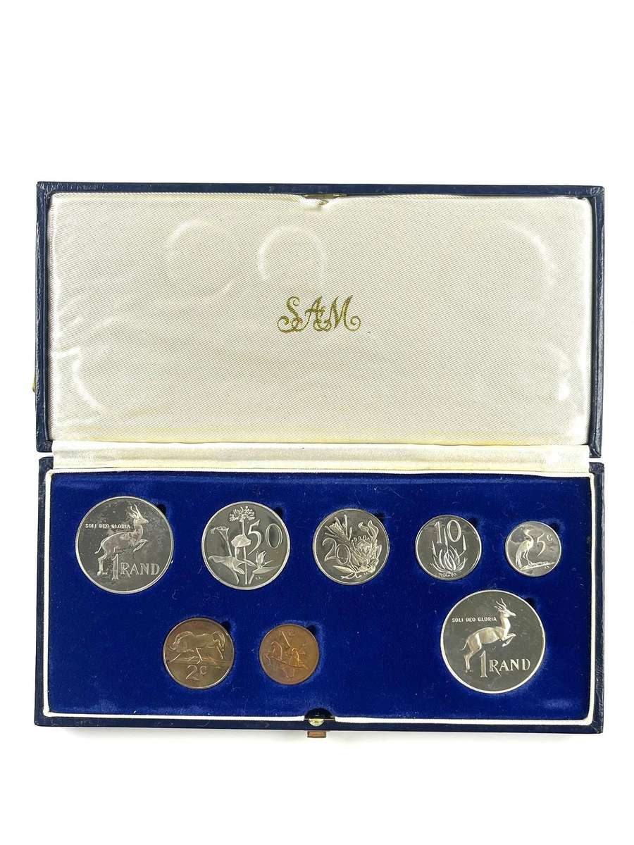 1984 South Africa Proof Coin Set **Mintage ONLY 11250**