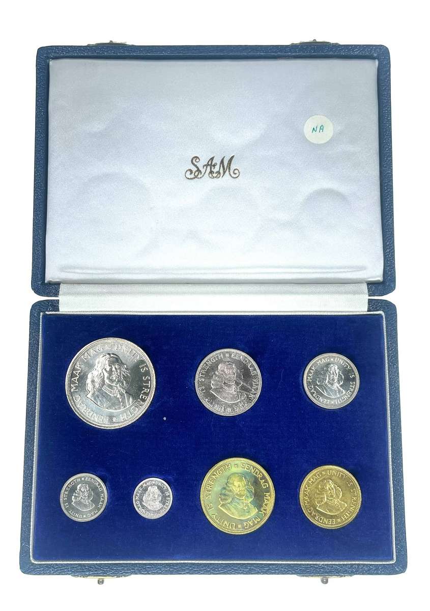1961 South Africa Proof Coin Set **Mintage ONLY 4391**