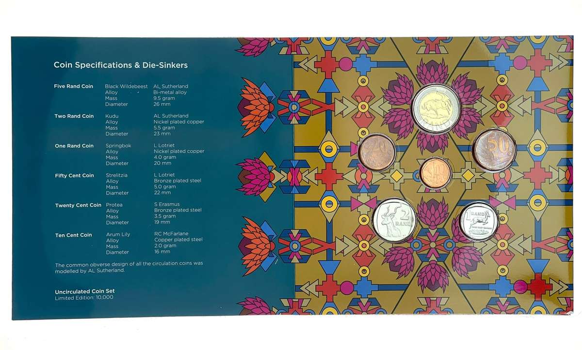 2020 South Africa (UNC) Uncirculated Mint Pack Set **Mintage ONLY 497**