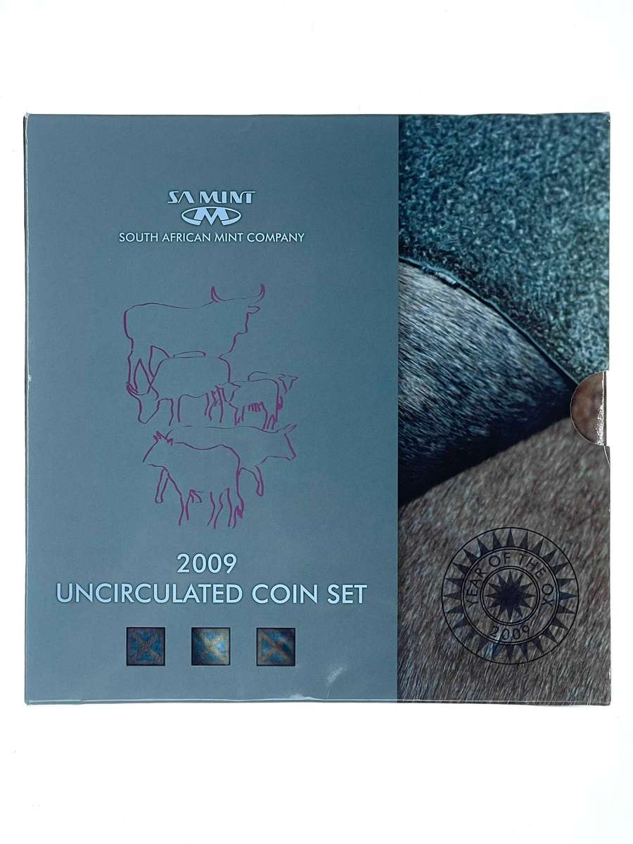 2009 South Africa (UNC) Uncirculated Mint Pack Set **Mintage ONLY 767**