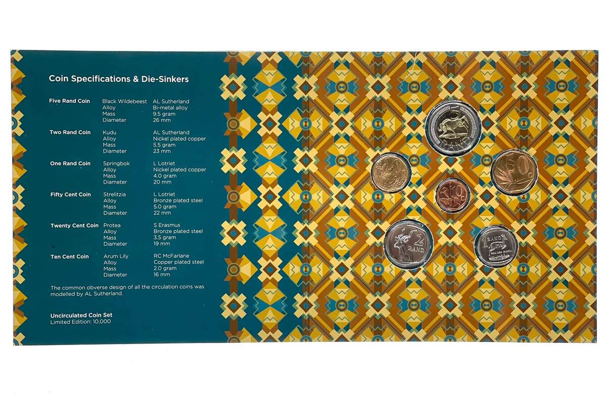 2021 South Africa (UNC) Uncirculated Mint Pack Set