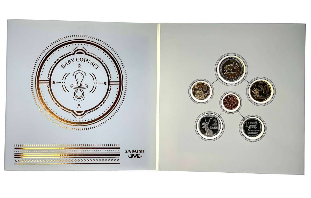 2014 Baby Coin Set South Africa (UNC) Uncirculated Mint Pack Set **Mintage ONLY 65**