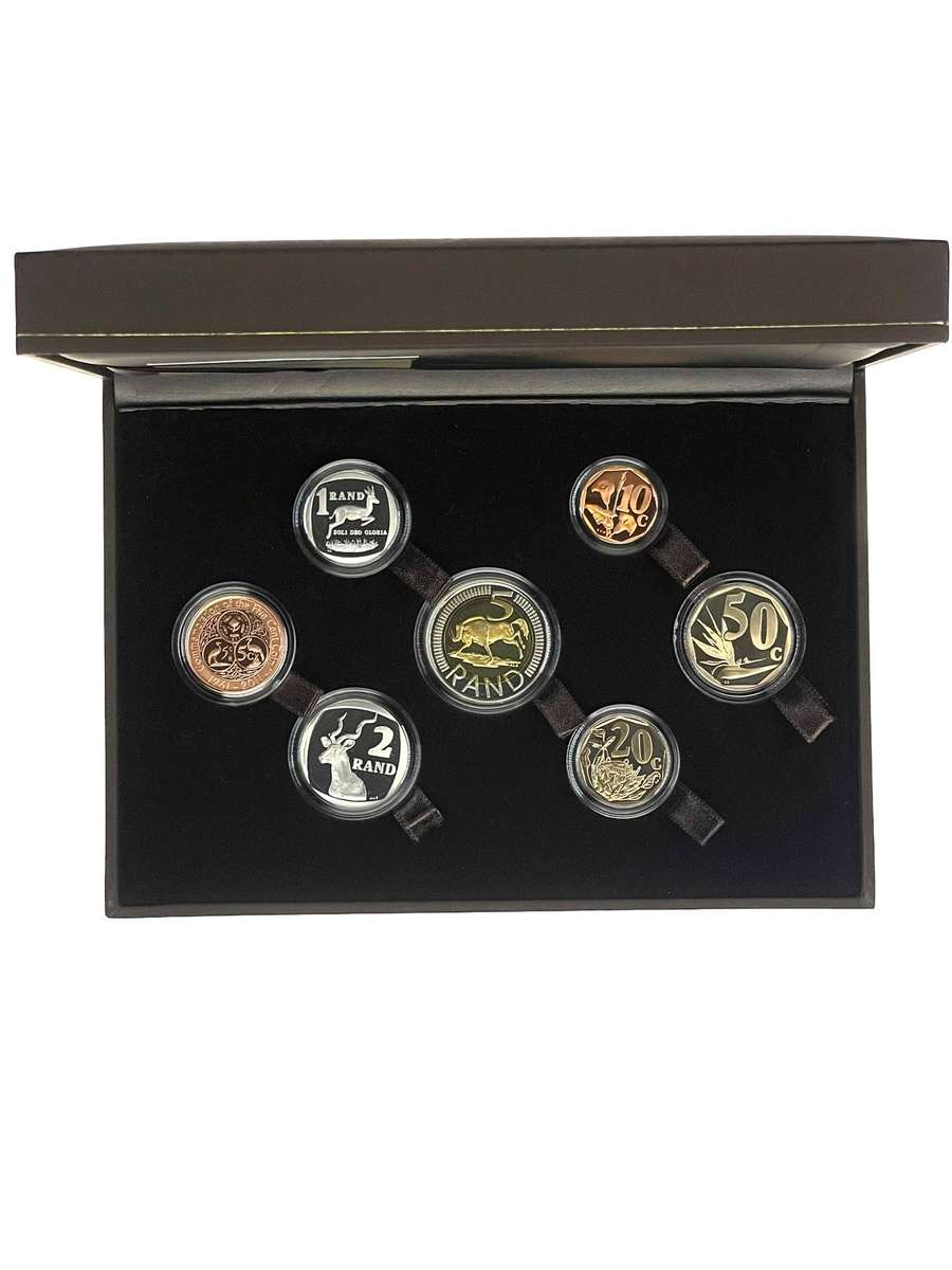 2012 South Africa Proof Coin Set in original mint box - Mintage only **1366*