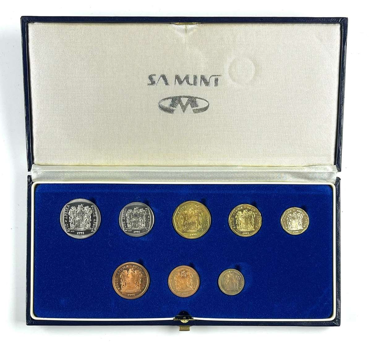 1991 South Africa Proof Coin Set **Mintage ONLY 11800**