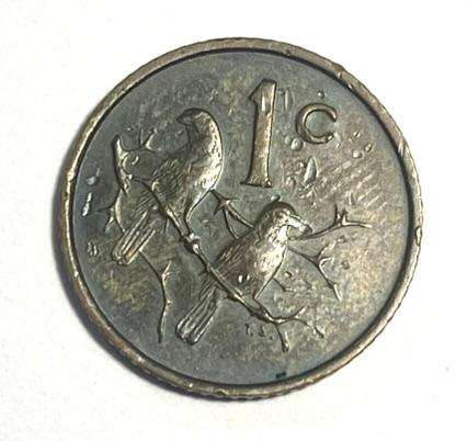 The scarce 1965 Afrikaans 1 cent **Mintage only 846***
