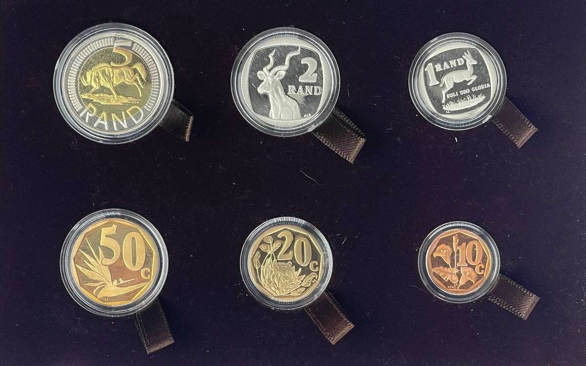 2013 South Africa Proof Coin Set in original mint box **Mintage ONLY 932**