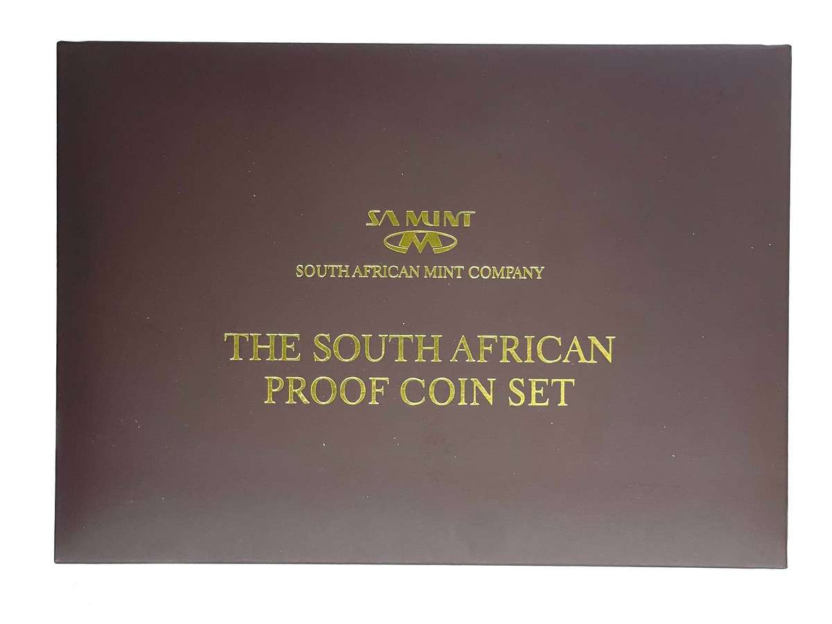 2013 South Africa Proof Coin Set in original mint box **Mintage ONLY 932**
