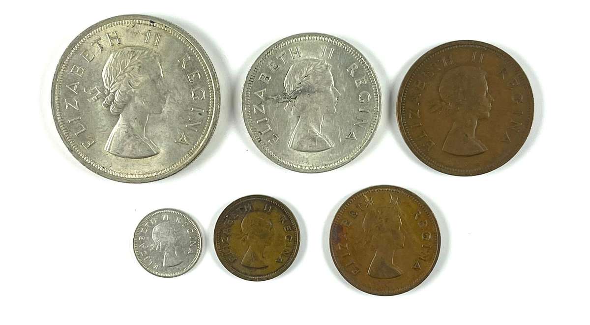1953 Partial circulation set (Silver value alone +/- R465)