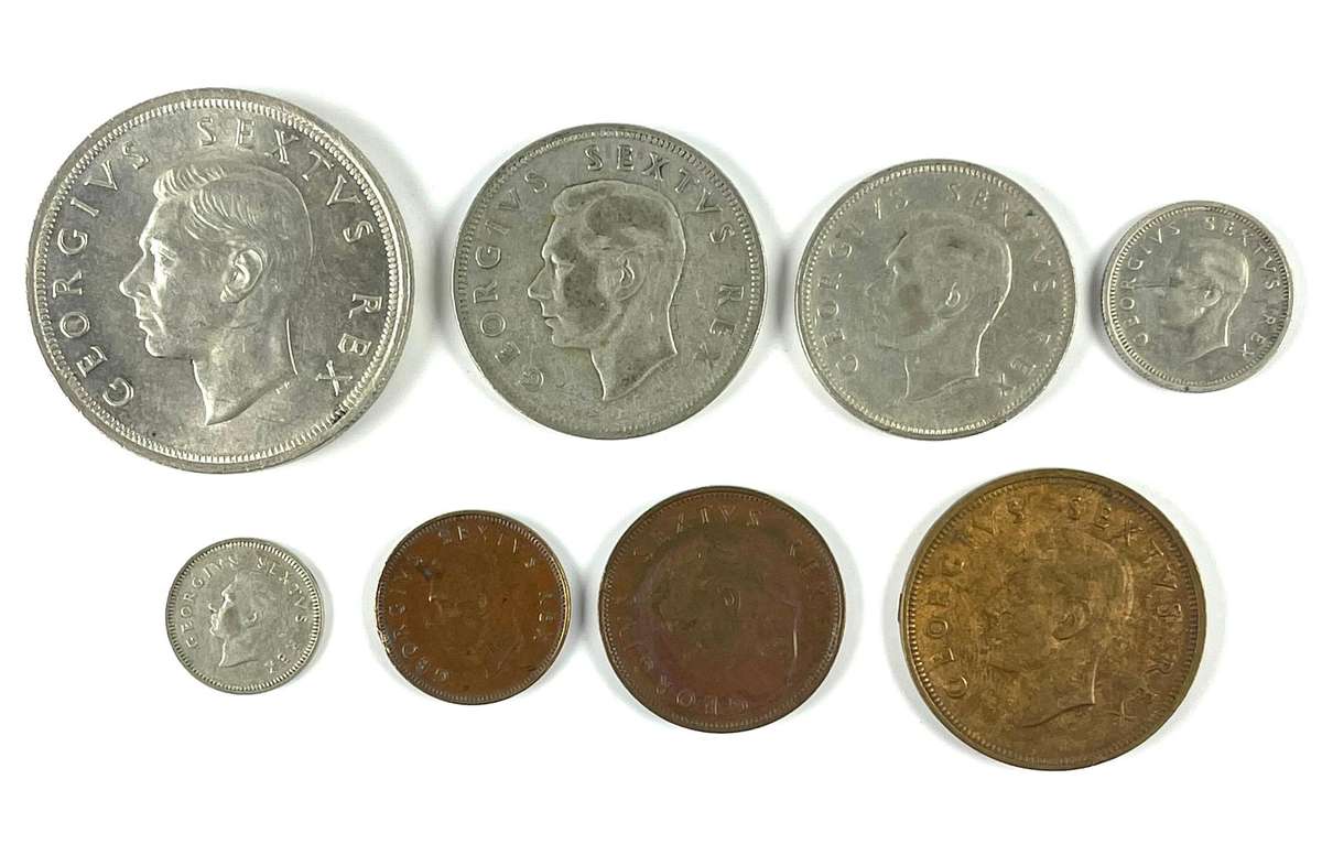 1952 Partial circulation set (Silver value alone +/- R610)
