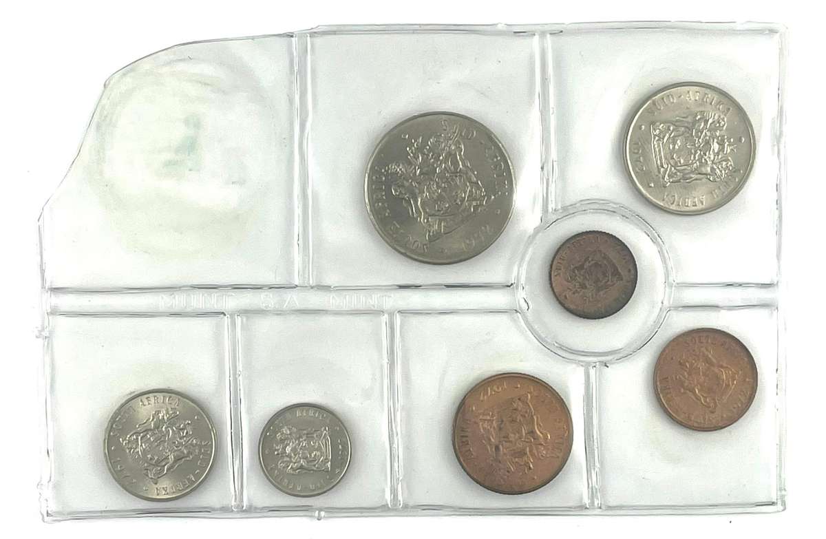 1972 partial unc mint pack set (No R1)