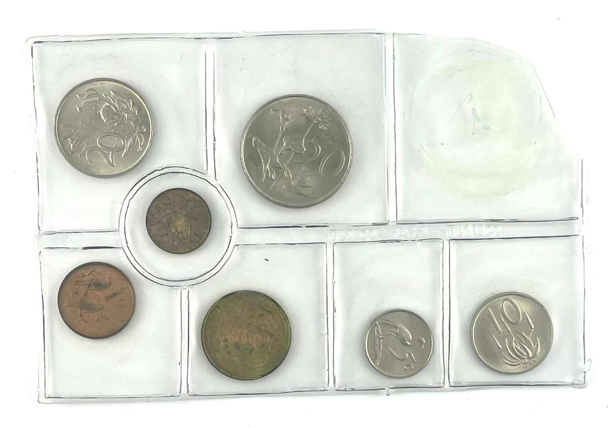 1972 partial unc mint pack set (No R1)