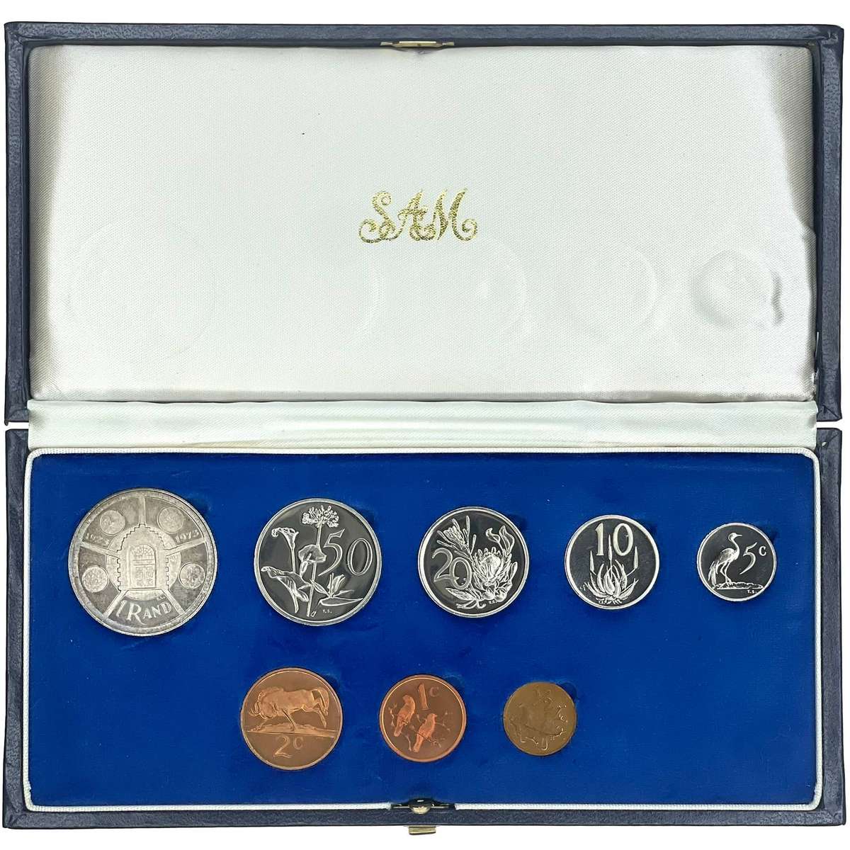 1974 South Africa Proof Coin Set **Mintage ONLY 4000**